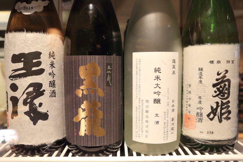 吟醸香,日本酒,蕎麦,まき野,博多,日本酒古酒